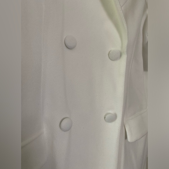 Love wins again white coat by Aura from Red Dress Boutique size xl - Picture 7 of 16
